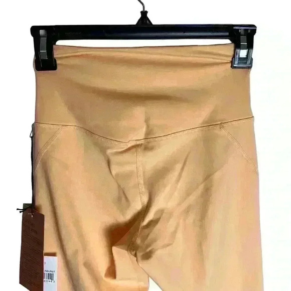 Girlfriend Collective High Waist Capri Leggings in Sunburst Size XS - Picture 7 of 10